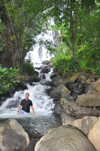 Mark at Mimbalot Falls