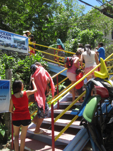 Steps to the Ocean Tower