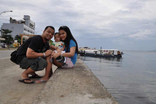 Mark, Lisa & Sam at the Parola Boulevard