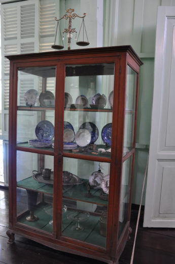 Old Chinise Porcelains in a CabineOld Chinise Porcelains in a Cabinett