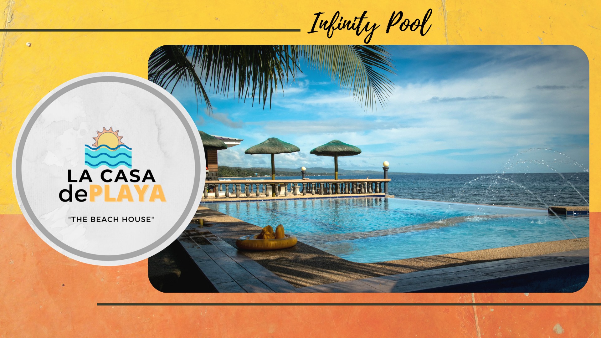 Beautiful Infinity Pool at La Case de Playa in Catmon