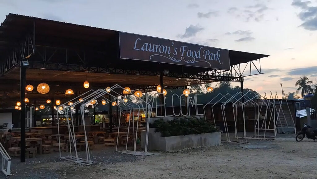 Lauron's Food Park in Sogod, Cebu