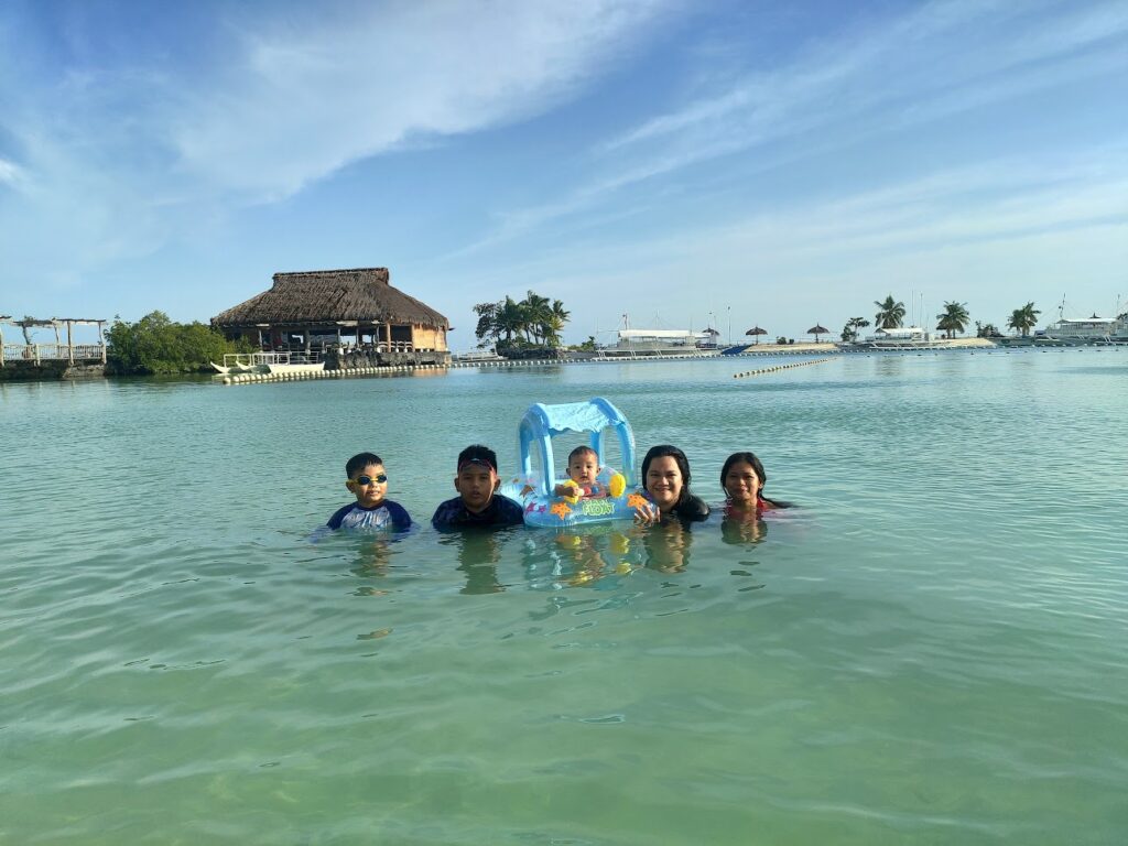 Swimming at the Sea