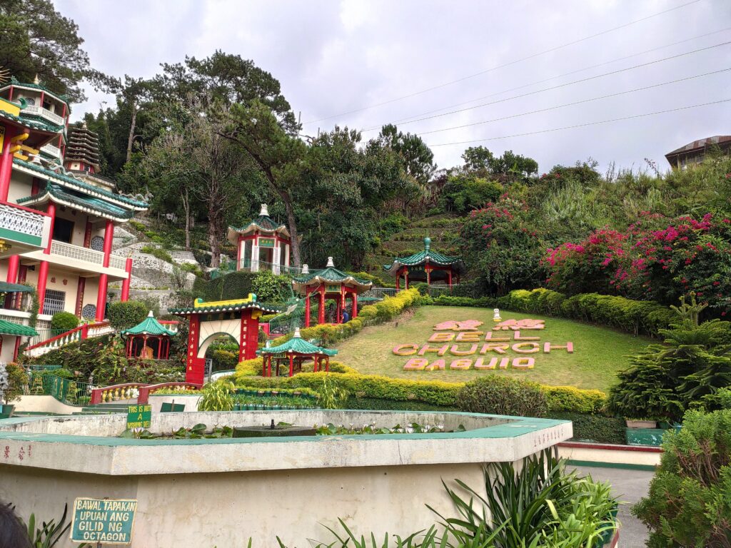 The beauty of Baguio's Bell Church